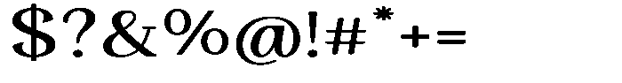 Gafisah Round Medium Extra Expanded Font OTHER CHARS