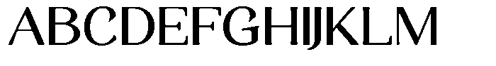 Gafisah Round Medium Semi Expanded Font UPPERCASE