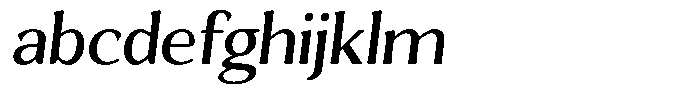 Gafisah Round Medium Slant FONT
