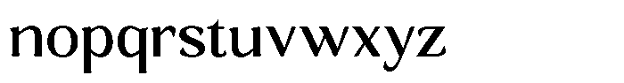 Gafisah Round Medium Font LOWERCASE