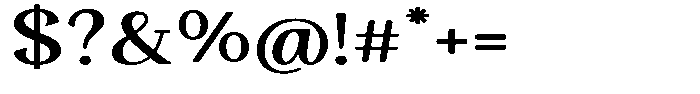 Gafisah Round Semi Bold Expanded Font OTHER CHARS