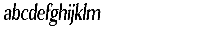 Gafisah Round Semi Bold Extra Condensed Slant FONT