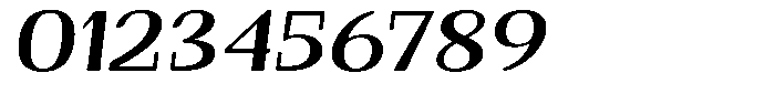 Gafisah Round Semi Bold Extra Expanded Slant Font OTHER CHARS