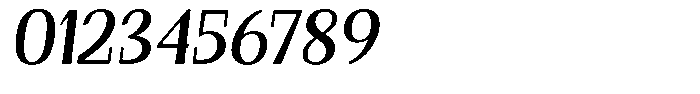 Gafisah Round Semi Bold Slant Font OTHER CHARS