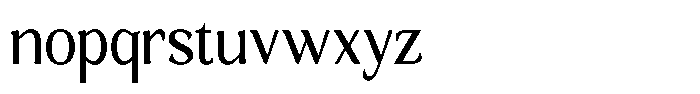 Gafisah Round Semi Condensed Font LOWERCASE