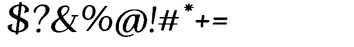 Gafisah Round Semi Expanded Slant Font OTHER CHARS