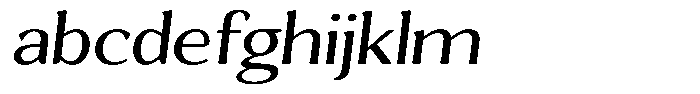 Gafisah Round Semi Expanded Slant FONT