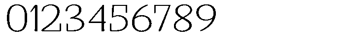 Gafisah Round Thin Expanded Font OTHER CHARS