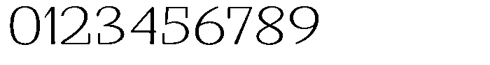 Gafisah Round Thin Extra Expanded Font OTHER CHARS