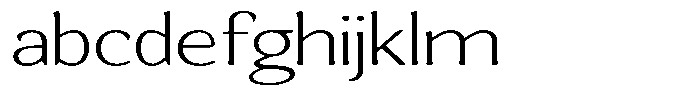 Gafisah Round Thin Extra Expanded FONT