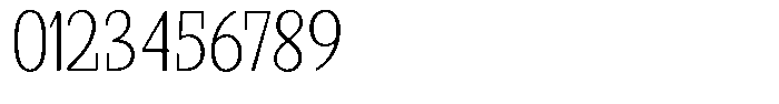 Gafisah Round Thin Semi Condensed Font OTHER CHARS