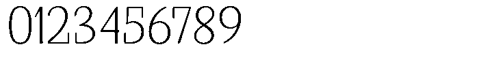 Gafisah Round Thin Font OTHER CHARS