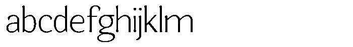 Gafisah Round Thin FONT