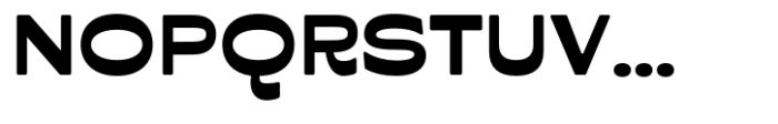Gafiton Rounded Font UPPERCASE