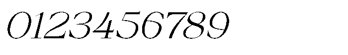 Gafloc Italic Font OTHER CHARS