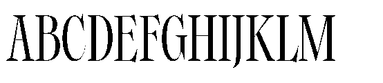 Gafsure Font UPPERCASE