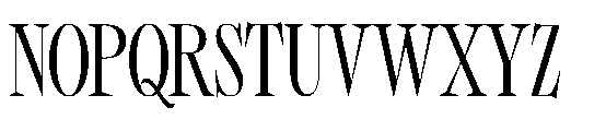 Gafsure Font UPPERCASE