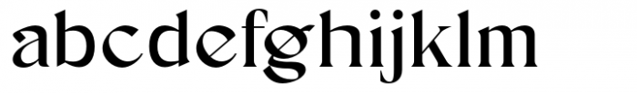 Gaghest Regular Font LOWERCASE