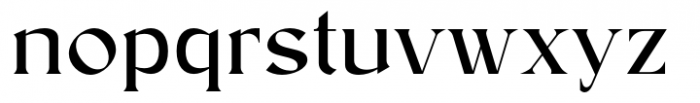 Gaghest Regular Font LOWERCASE