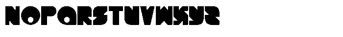 Gagire Font UPPERCASE