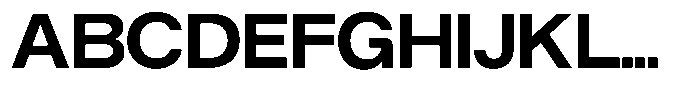 Gaglio Bold Font UPPERCASE