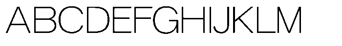 Gaglio Extra Light Font UPPERCASE