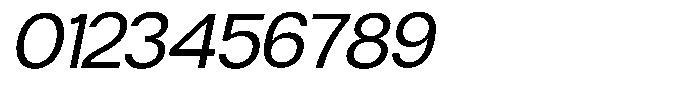 Gaglio Italic Font OTHER CHARS