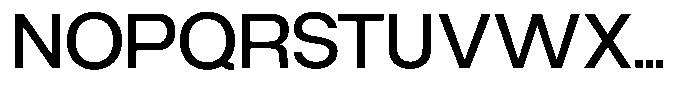 Gaglio Medium Font UPPERCASE