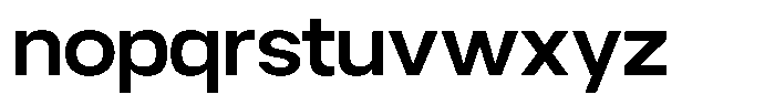 Gaglio Semi Bold Font LOWERCASE