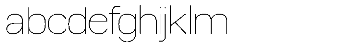 Gaglio Thin FONT