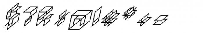 Gaijin Normal Oblique Font OTHER CHARS