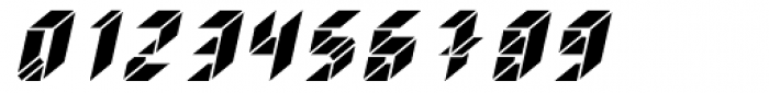 Gaijin Shadow Oblique Font OTHER CHARS