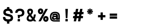 Gail Rock Bold Font OTHER CHARS