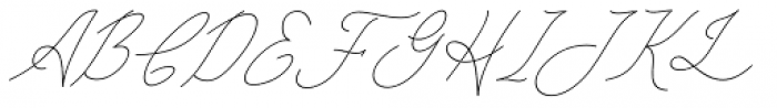 Gailenia Italic Font UPPERCASE