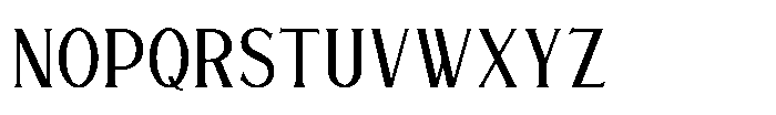 Gaisan Font UPPERCASE
