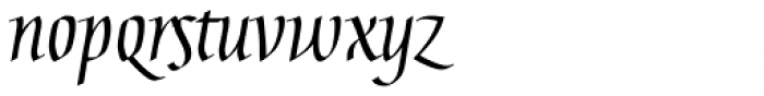 Gaius Straight Font LOWERCASE