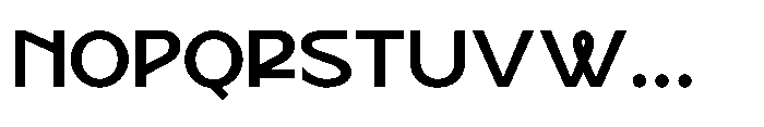 Gakys Font UPPERCASE