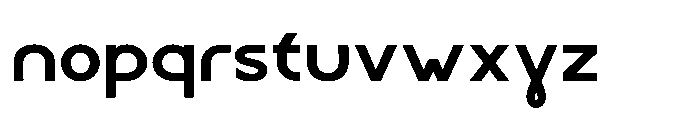 Gakys Font LOWERCASE
