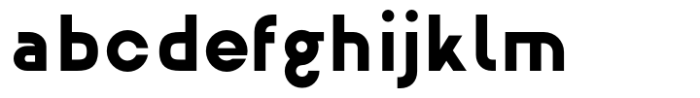 Gal Sans O Type Medium Font LOWERCASE