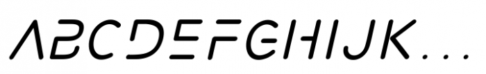 Galactica Bold Italic Font LOWERCASE