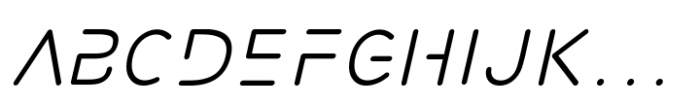 Galactica Medium Italic Font LOWERCASE