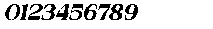 Galafera Bold Italic Font OTHER CHARS