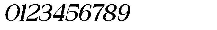 Galafera Italic Font OTHER CHARS