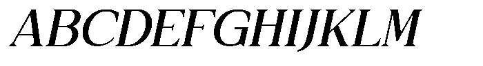 Galafera Italic Font UPPERCASE