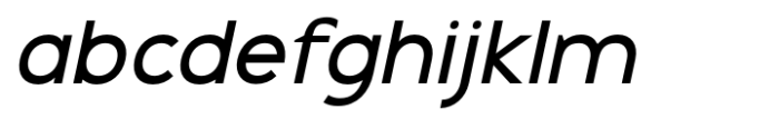 Galak Pro Light Italic Font LOWERCASE