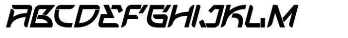 Galaksinos Italic Font UPPERCASE