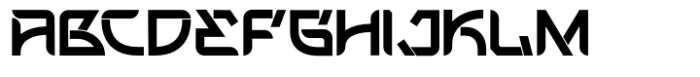 Galaksinos Regular Font UPPERCASE