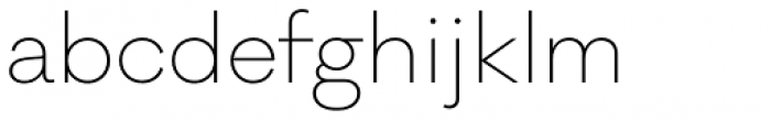 Galano Classic Extra Light Font LOWERCASE