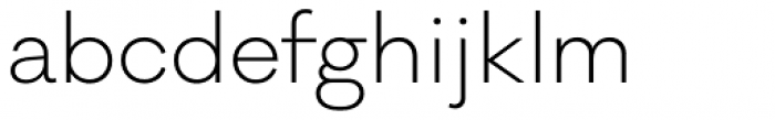 Galano Classic Light Font LOWERCASE