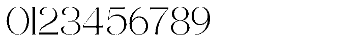 Galante Extra Light Font OTHER CHARS